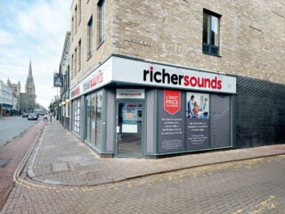 Richer Sound's Cambridge store