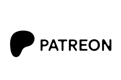 Patreon Logo design on white background.