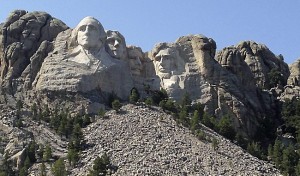 Mount Rushmore. (Pioneer Press: Maren Longbella)