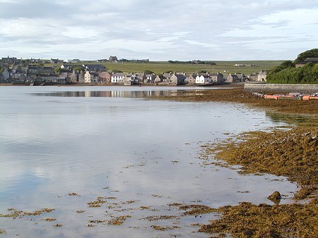 St Margaret's Hope Seen from the Ferry