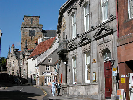 Kirk Wynd and The Old Parish Church, Kirkcaldy