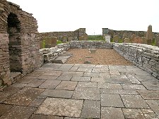 Looking West Inside Cross Kirk