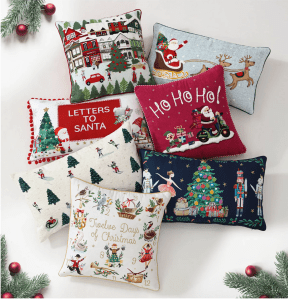 ID Home Fashions Christmas Printed Decorative Pillows