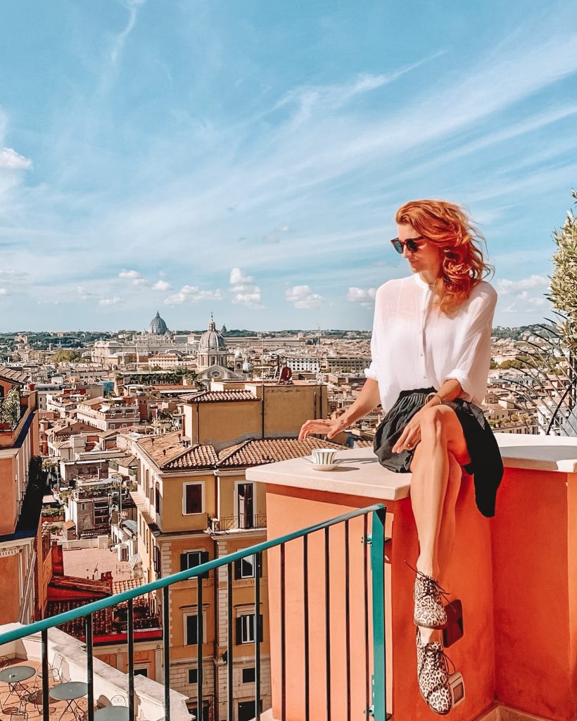 rooftop Hotel de la Ville Rome