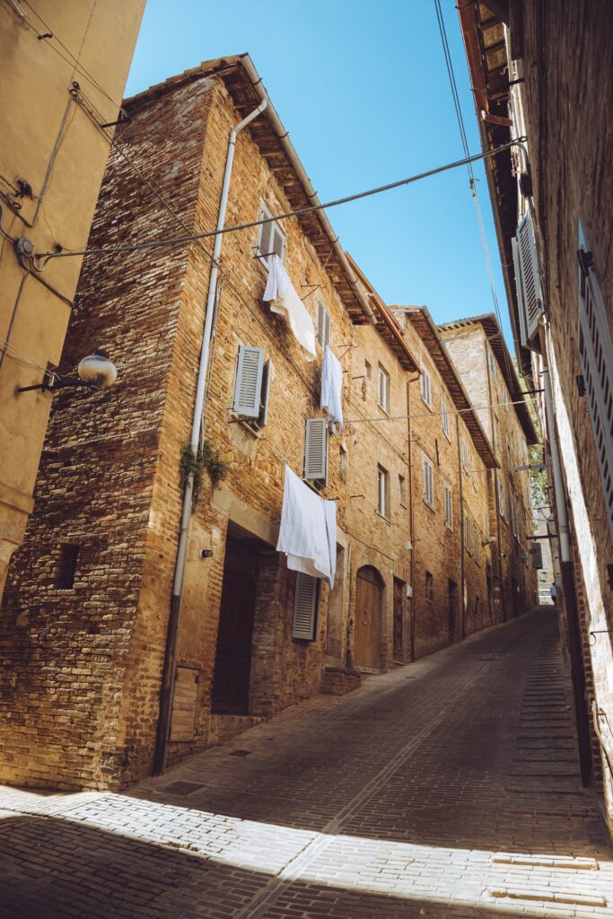 Streets of Urbino, Italy