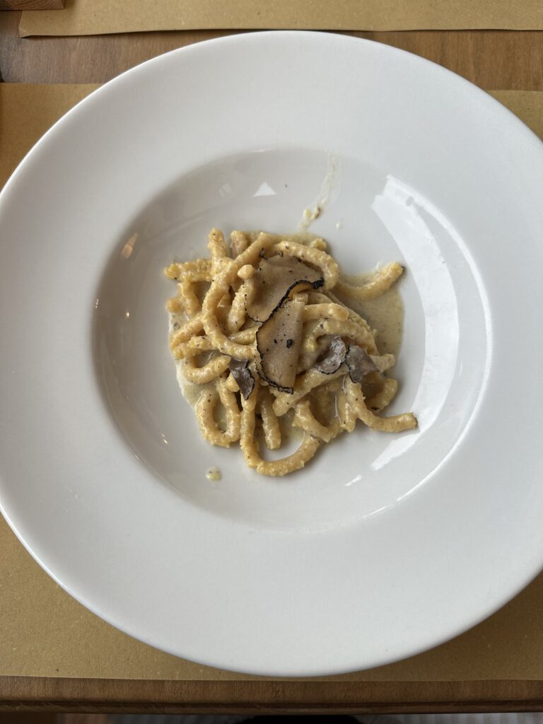 truffle passatelli, Italy