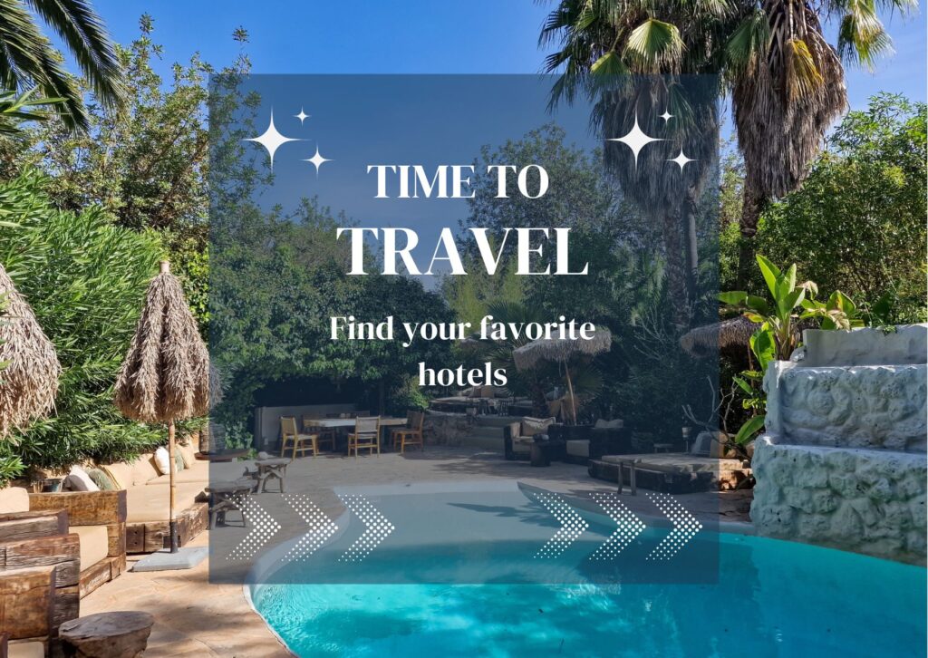 Find your favorite hotels