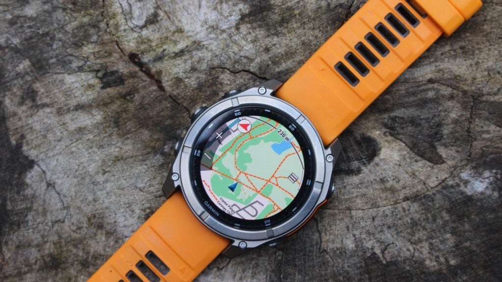 Garmin Fenix 8 mapping