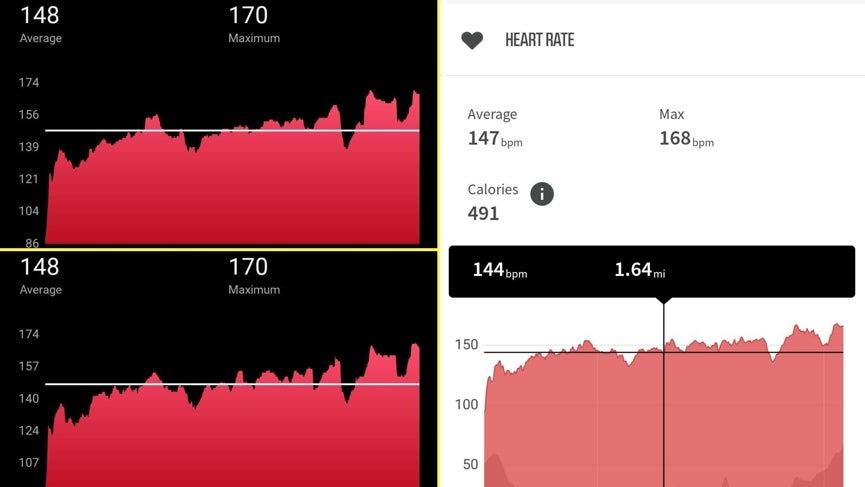 Garmin Epix Pro (Gen 2) HR comparison