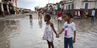"I also want to extend my personal condolences to those families in Haiti who lost loved ones as this storm tore through their island," Donald Trump said in a statement. (AP Photo)
