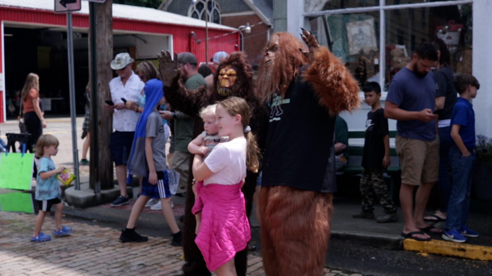 2023 West Virginia Bigfoot Festival (WBOY image)