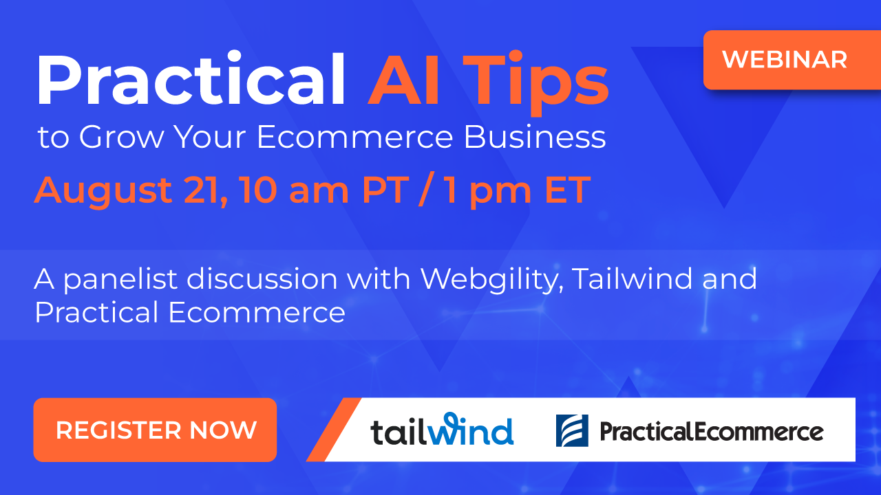 Sign up for the AI Tips Webinar