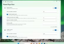 PowerToys Run on Windows 11