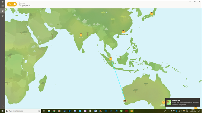 TunnelBear Map