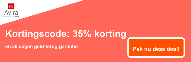 AviraVPN-couponbanner - 35% korting