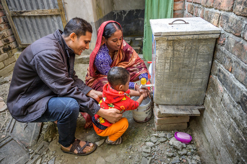 Nobo Jatra taught this family about sanitation