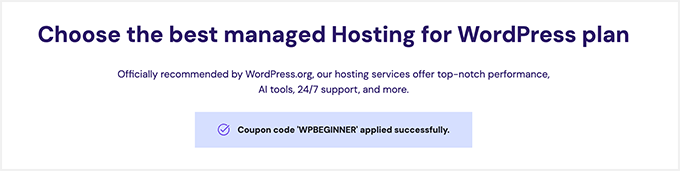 Hostinger WPBeginner Code