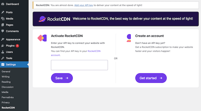 How to set up the RocketCDN WordPress content delivery network (CDN)