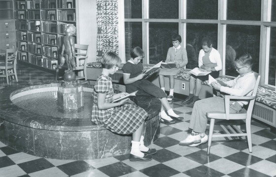 Home Page Historical Photo Of Kids In Library