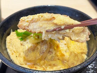 「釜飯のかまどか」で “かつ丼とぶっかけうどん定食” と “牛肉カレーうどん” 食べたよ！