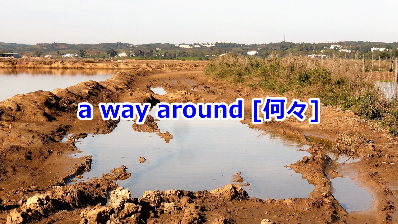 a way around [何々] …の回避法、逃げ道