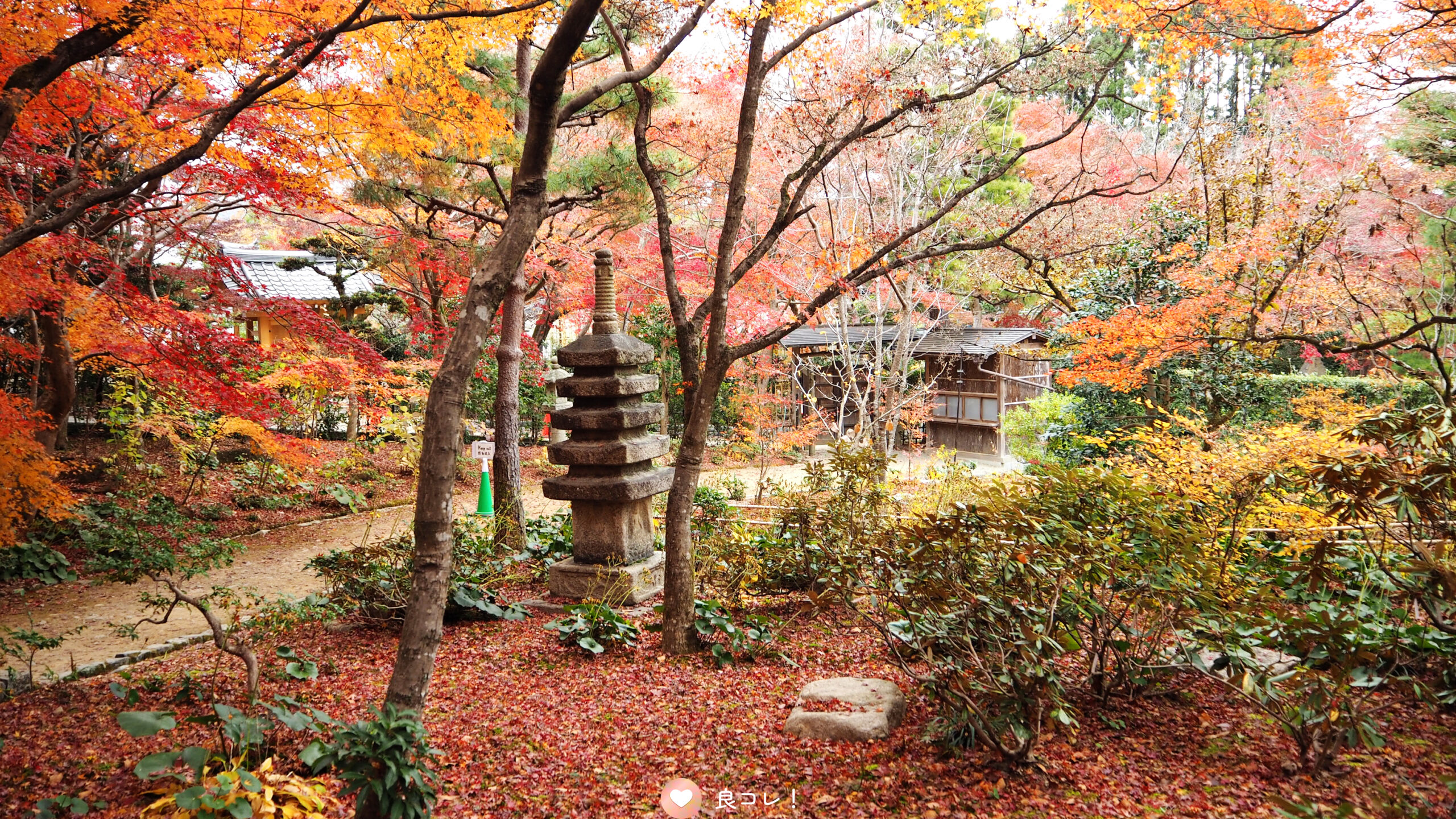 常寂光寺の雰囲気