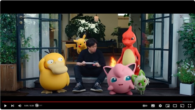 野生のニャオハ＆進化したリザード…!! 実写ポケモン×スイーツづくりの続編動画『ポケモンたちとのキャンプ旅』が公開！