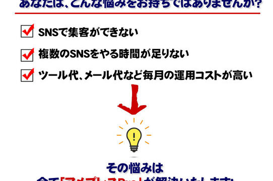 集客の悩み